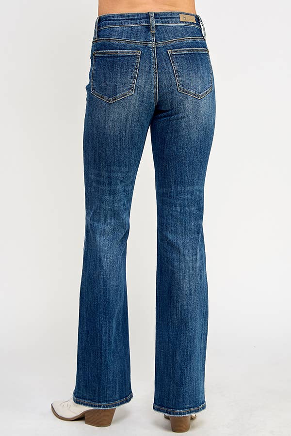 PLUS STRETCH MID RISE BOOTCUT
