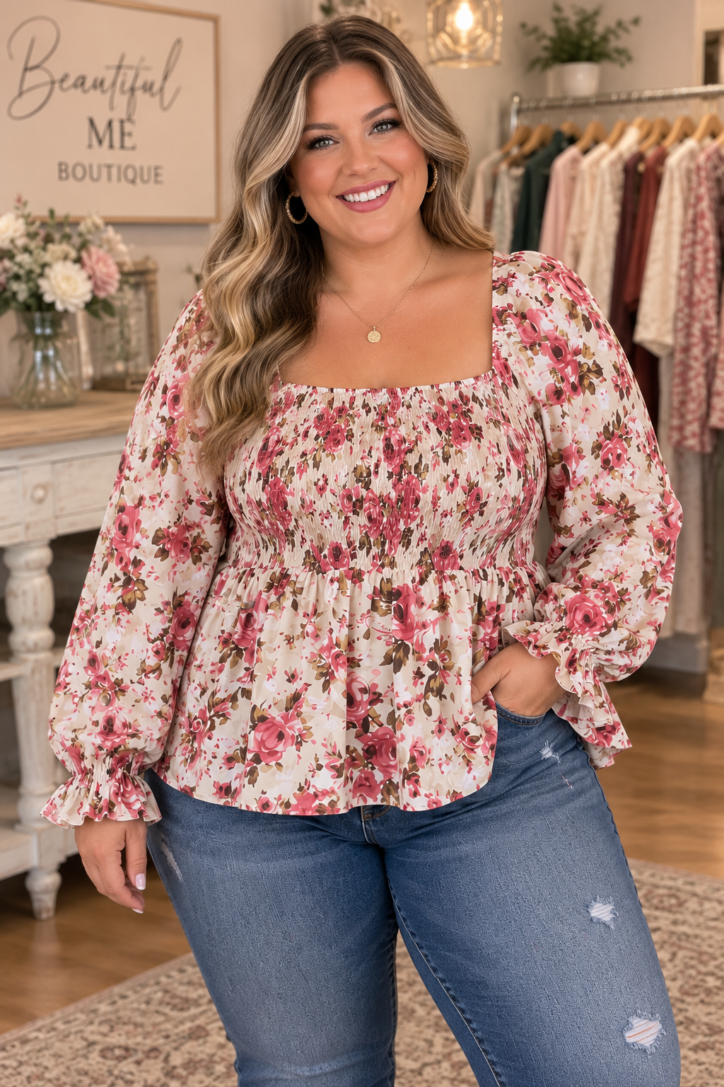 ROSEWOOD ROMANCE TOP
