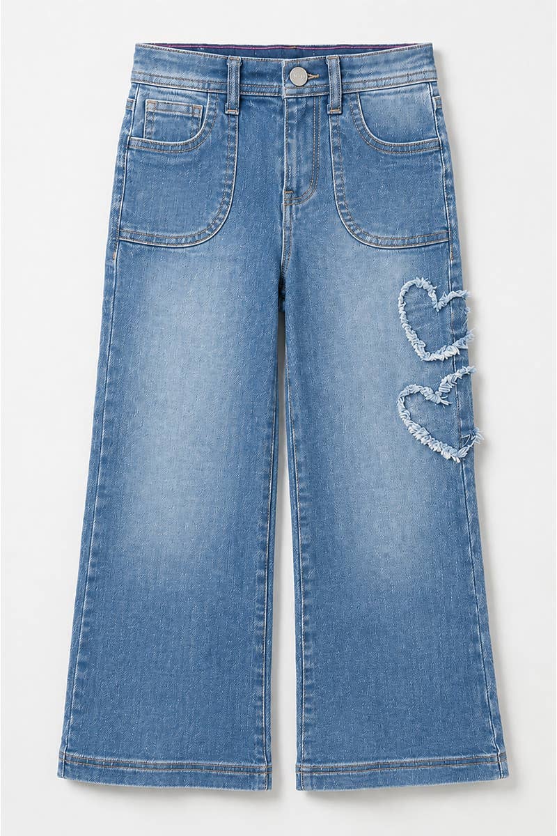 HEARTBREAKER WIDE LEG JEANS