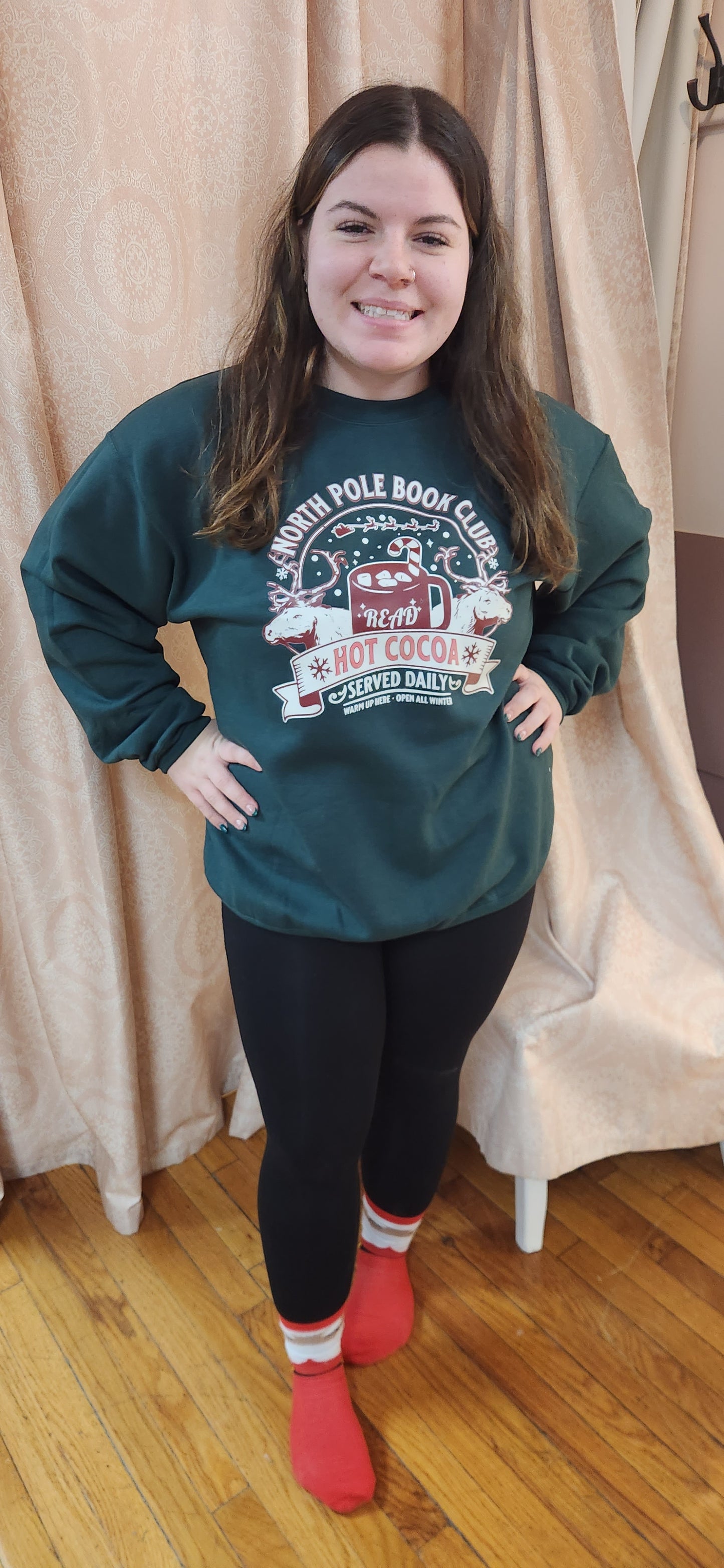 HOT COCOA AT THE NORTH POLE SWEATSHIRT