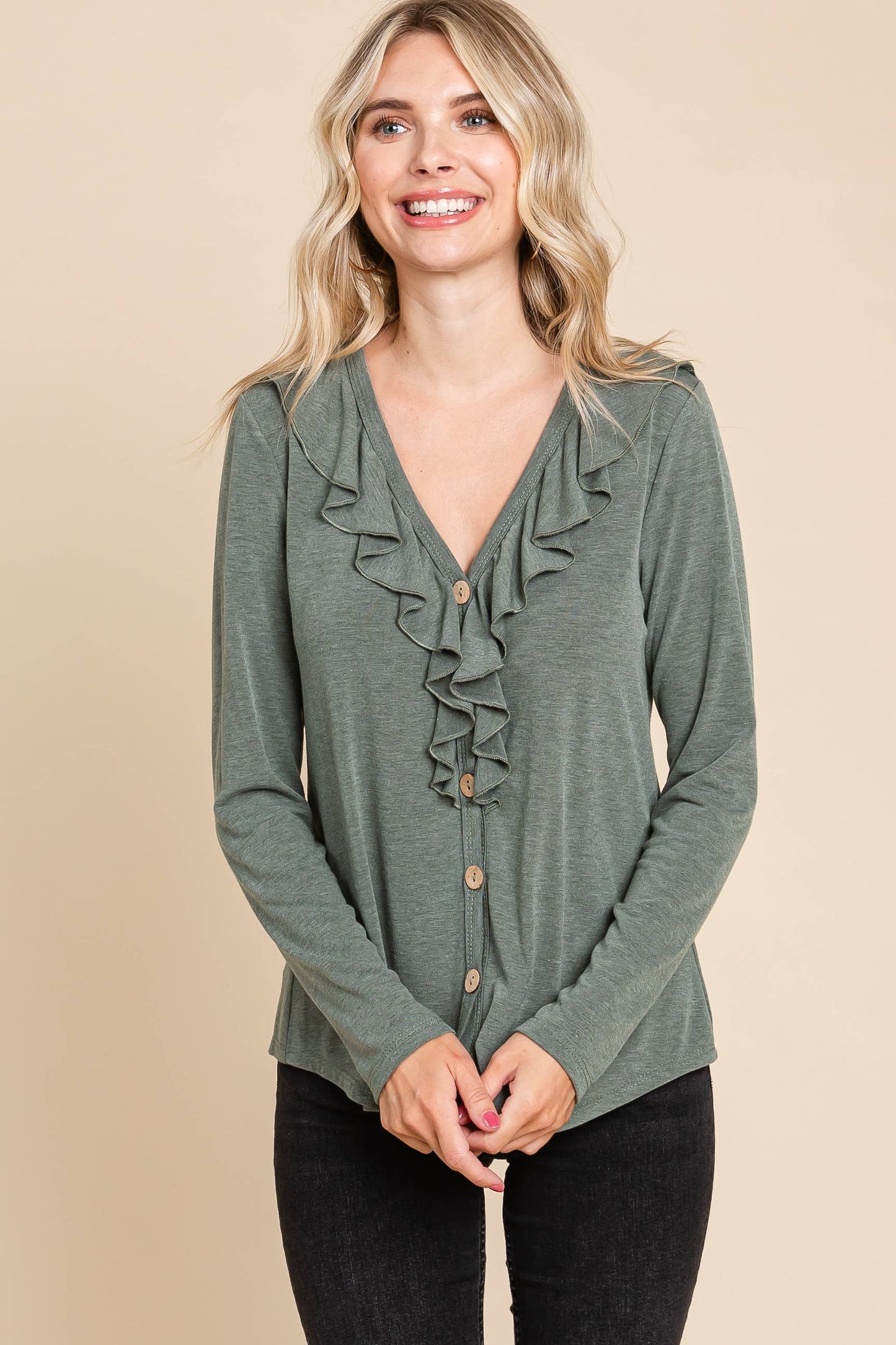 OLIVE RUFFLE