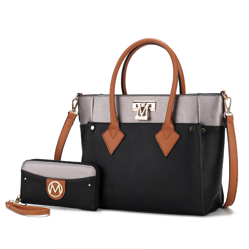 MKF BLACK BRYNLEE WITH WALLET