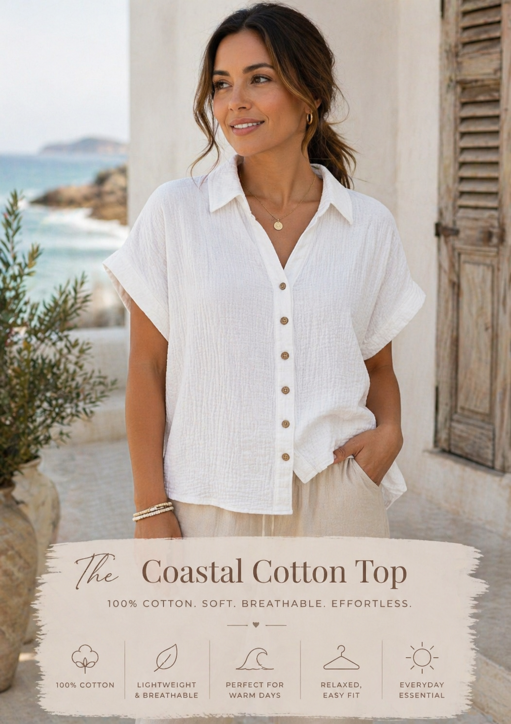 WHITE COASTAL COTTON