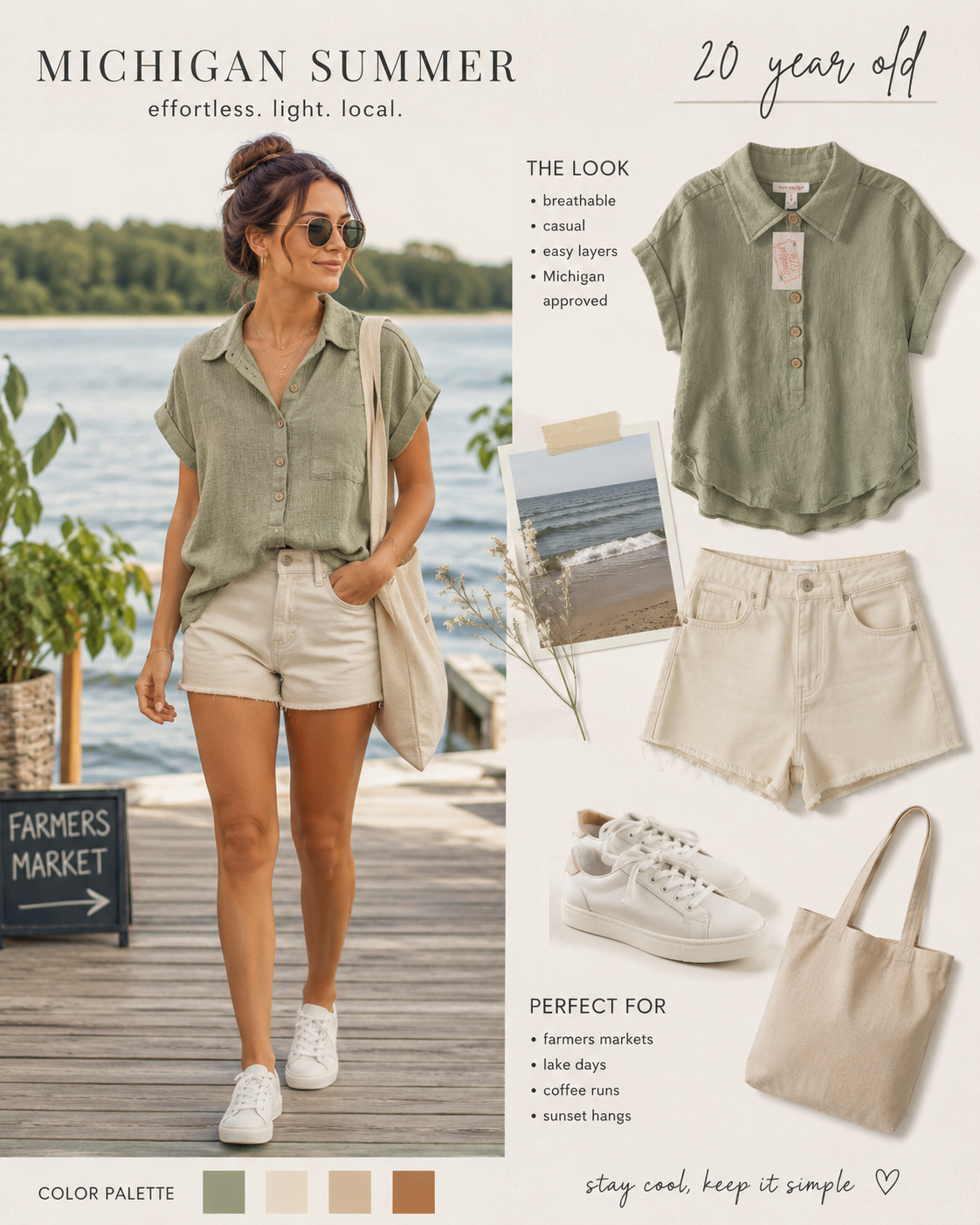 WEEKEND IN THE THUMB BUTTON UP SHORT SLEEVE