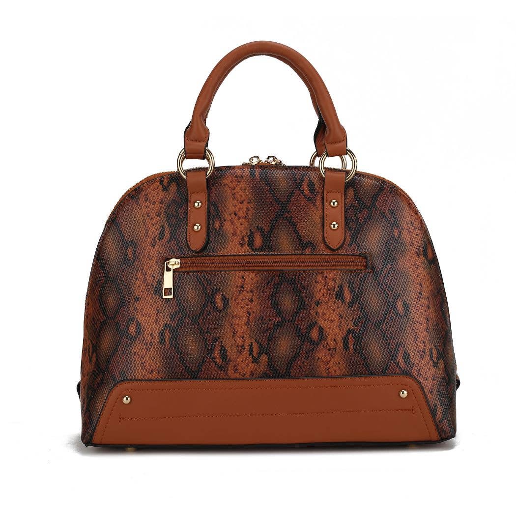MKF BEIGE FRIDA SATCHEL-WALLET INCLUDED