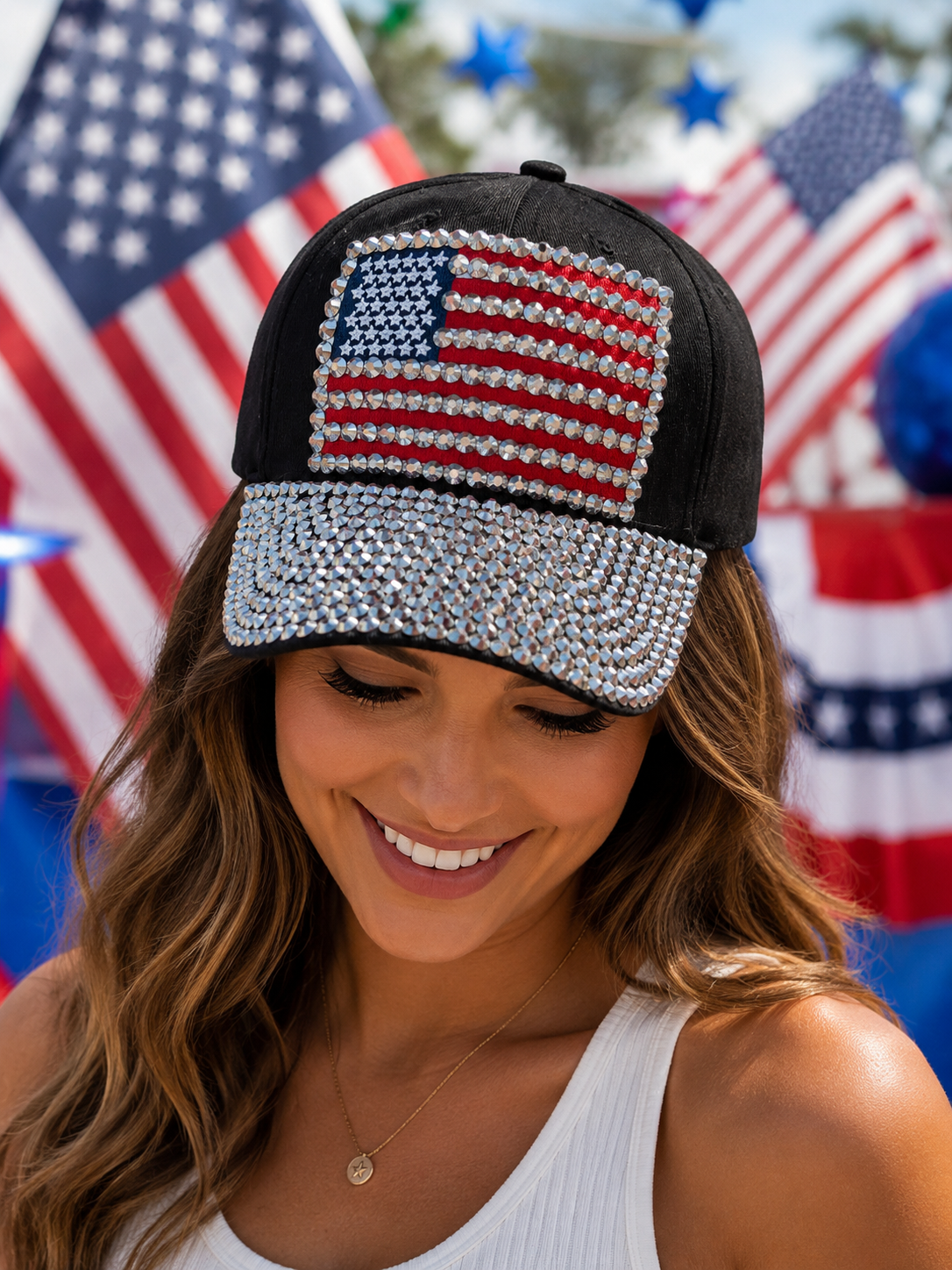 AMERICANA GLITZ HAT