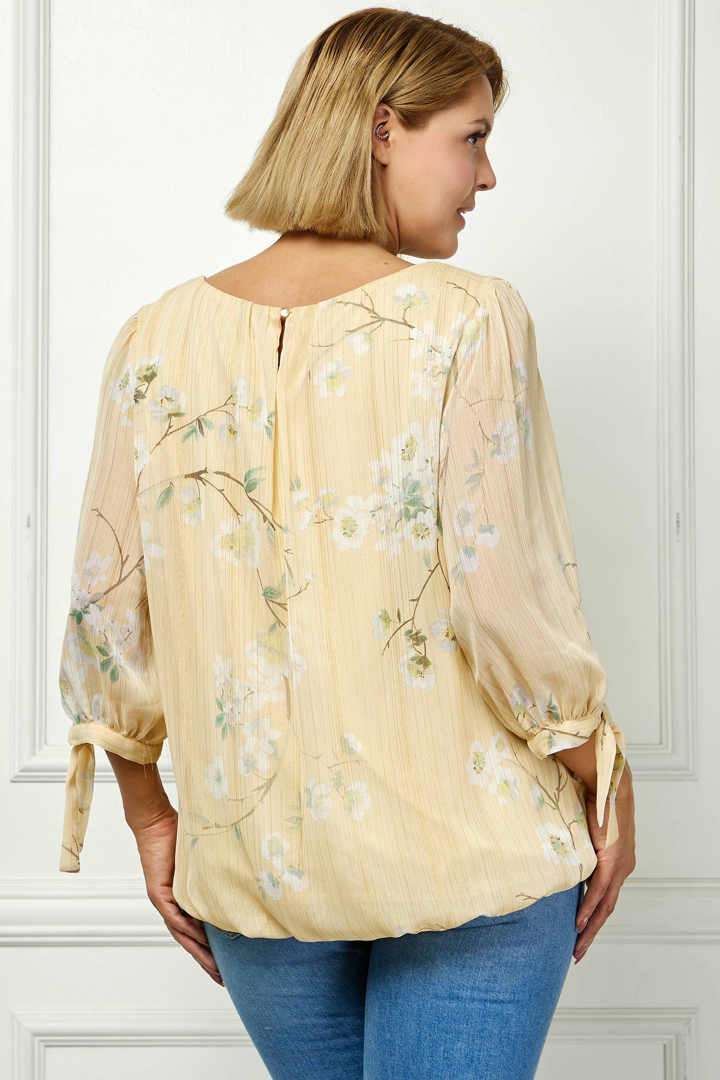 PLUS SPRING BREEZE BLOUSE