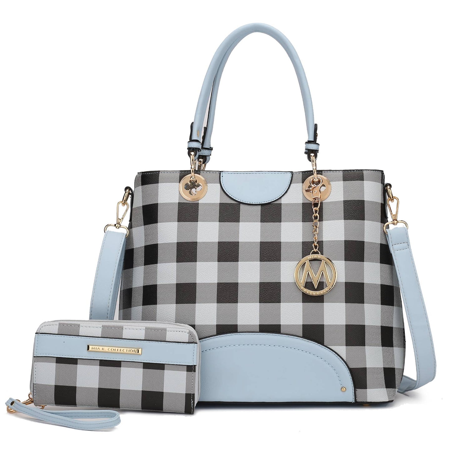 MKF NAVY CHECKER-WALLET INCLUDED