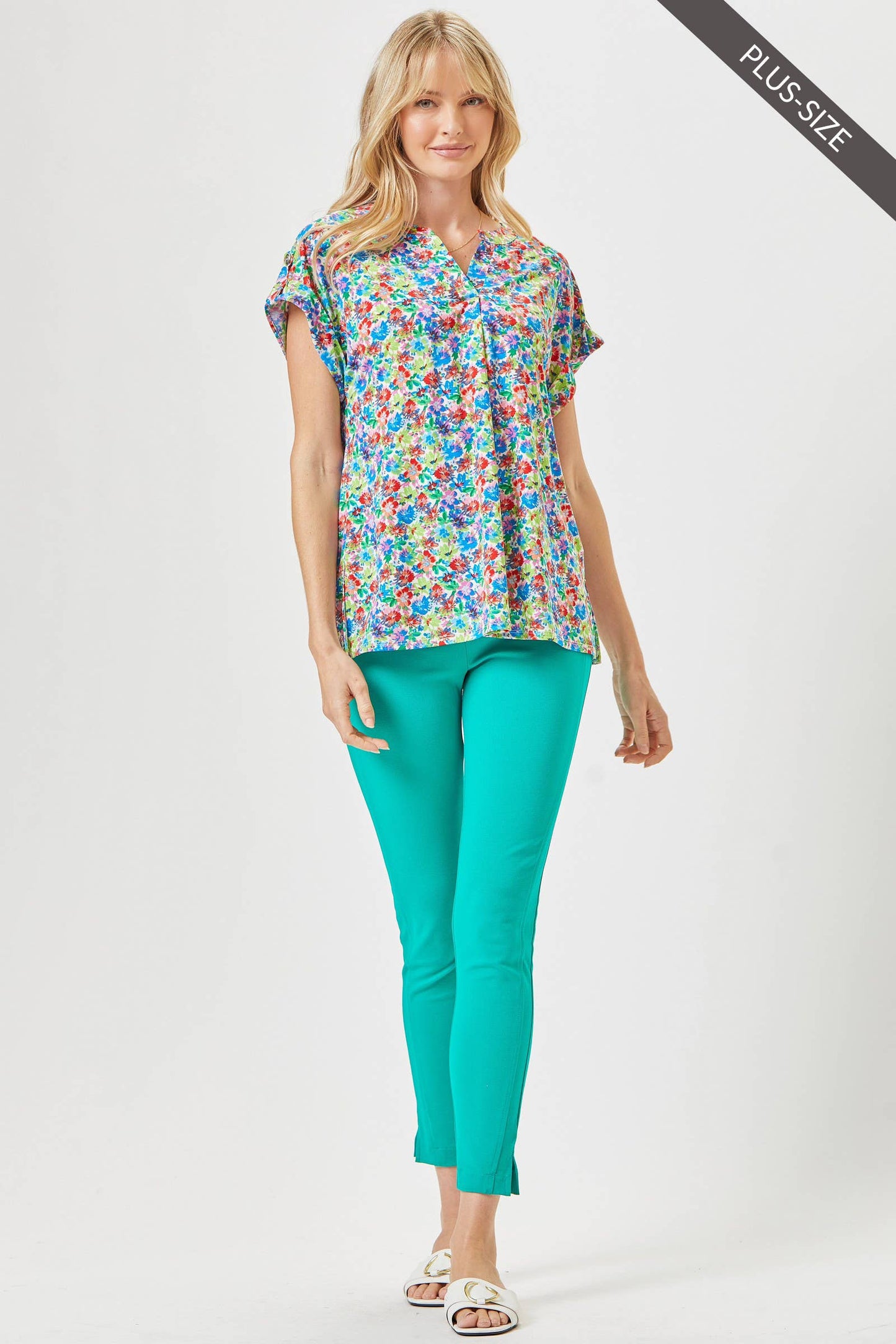 PLUS IVORY MULTI PRINT