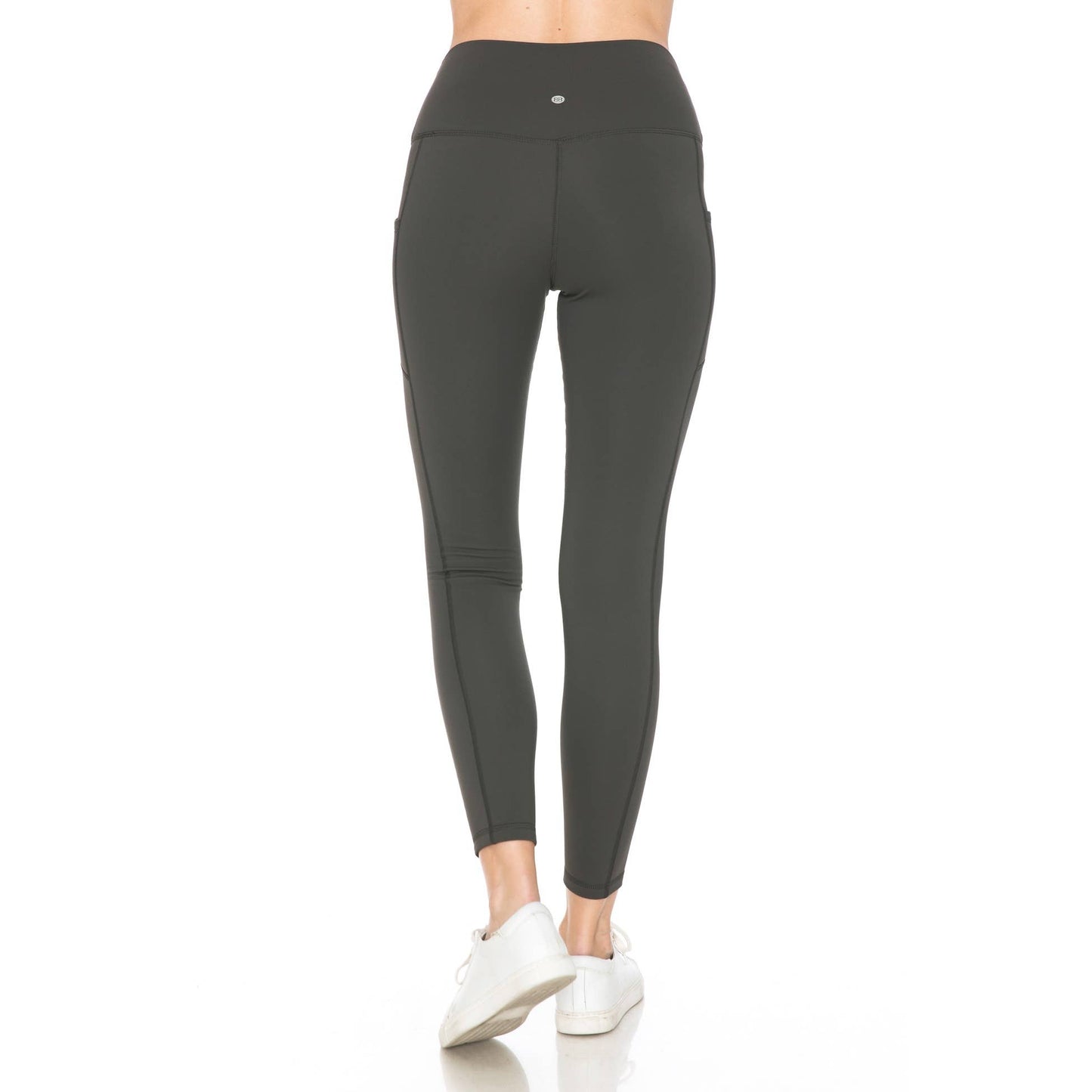 CHARCOAL FLEECE LINED LEGGING