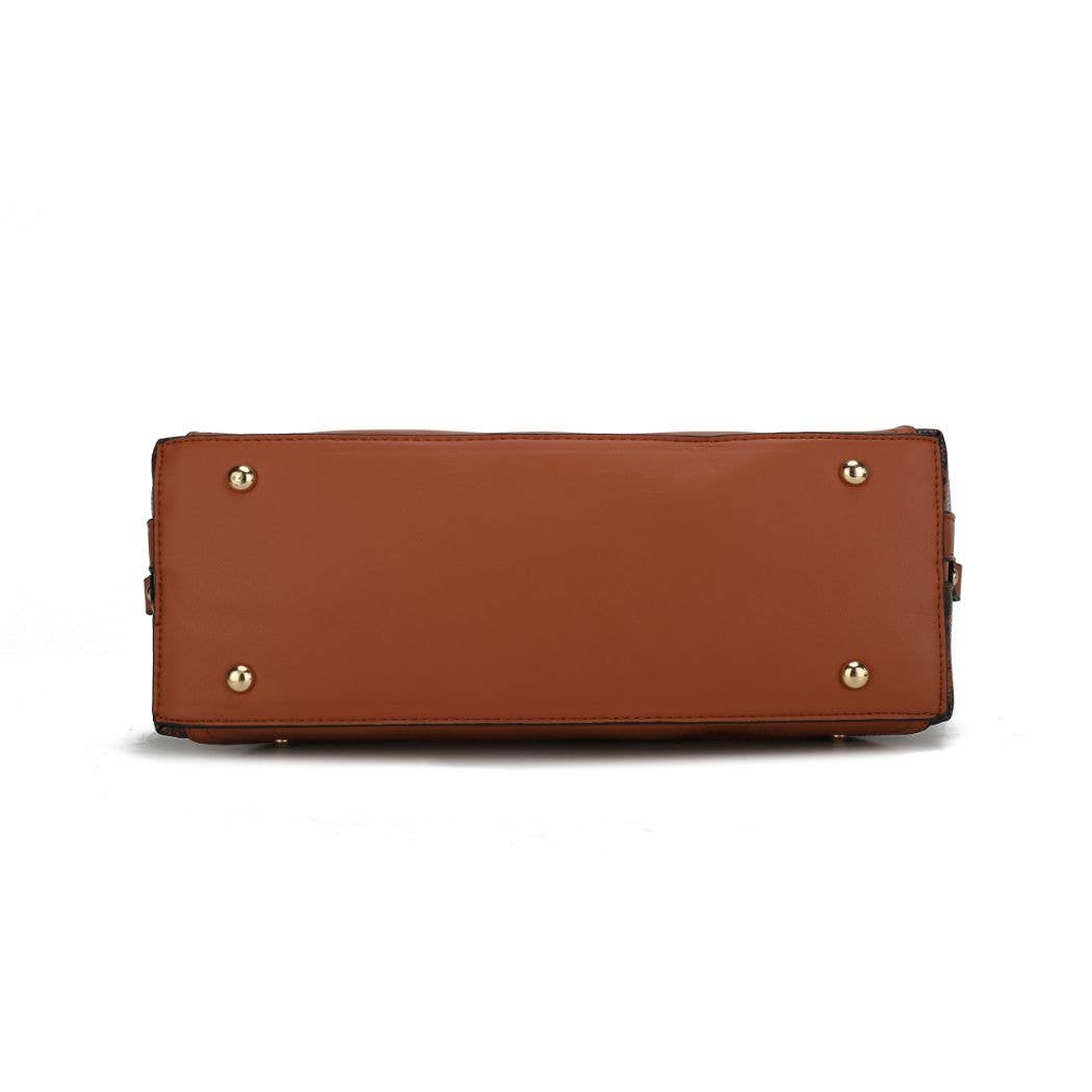 MKF BEIGE FRIDA SATCHEL-WALLET INCLUDED