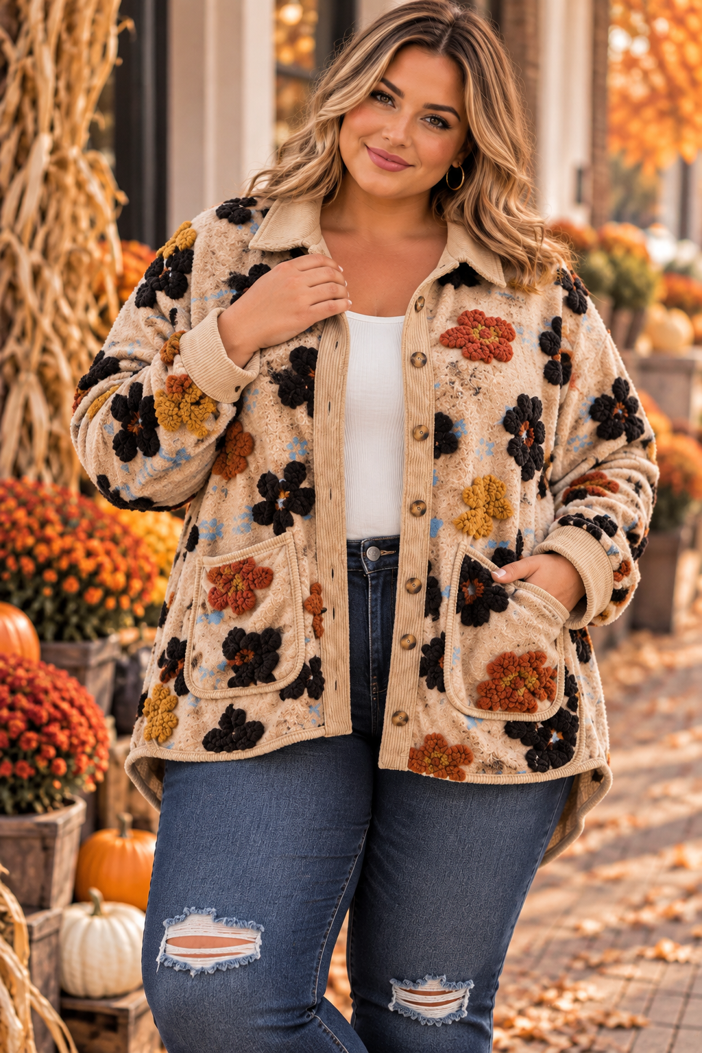 WILDFLOWER WHIMSY SHACKET