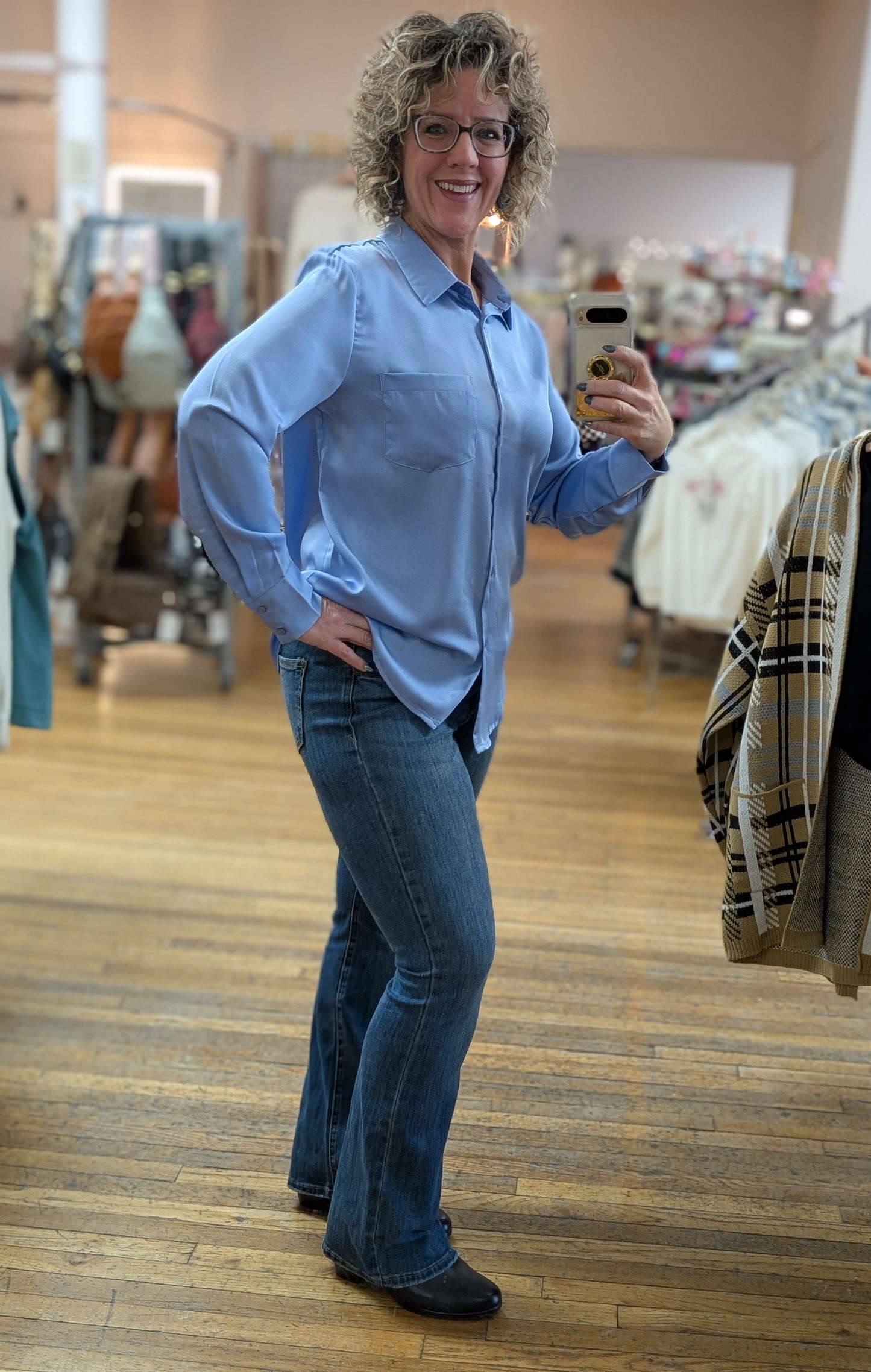 MID RISE SKINNY BOOT CUT