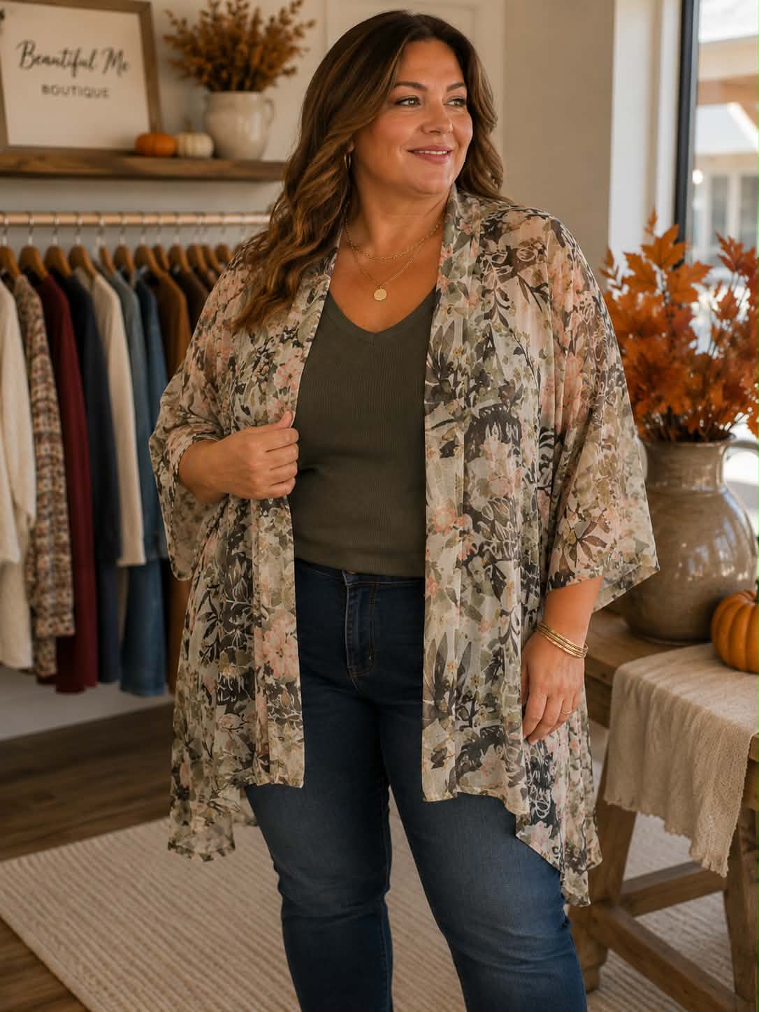 RUSTIC ROMANCE KIMONO
