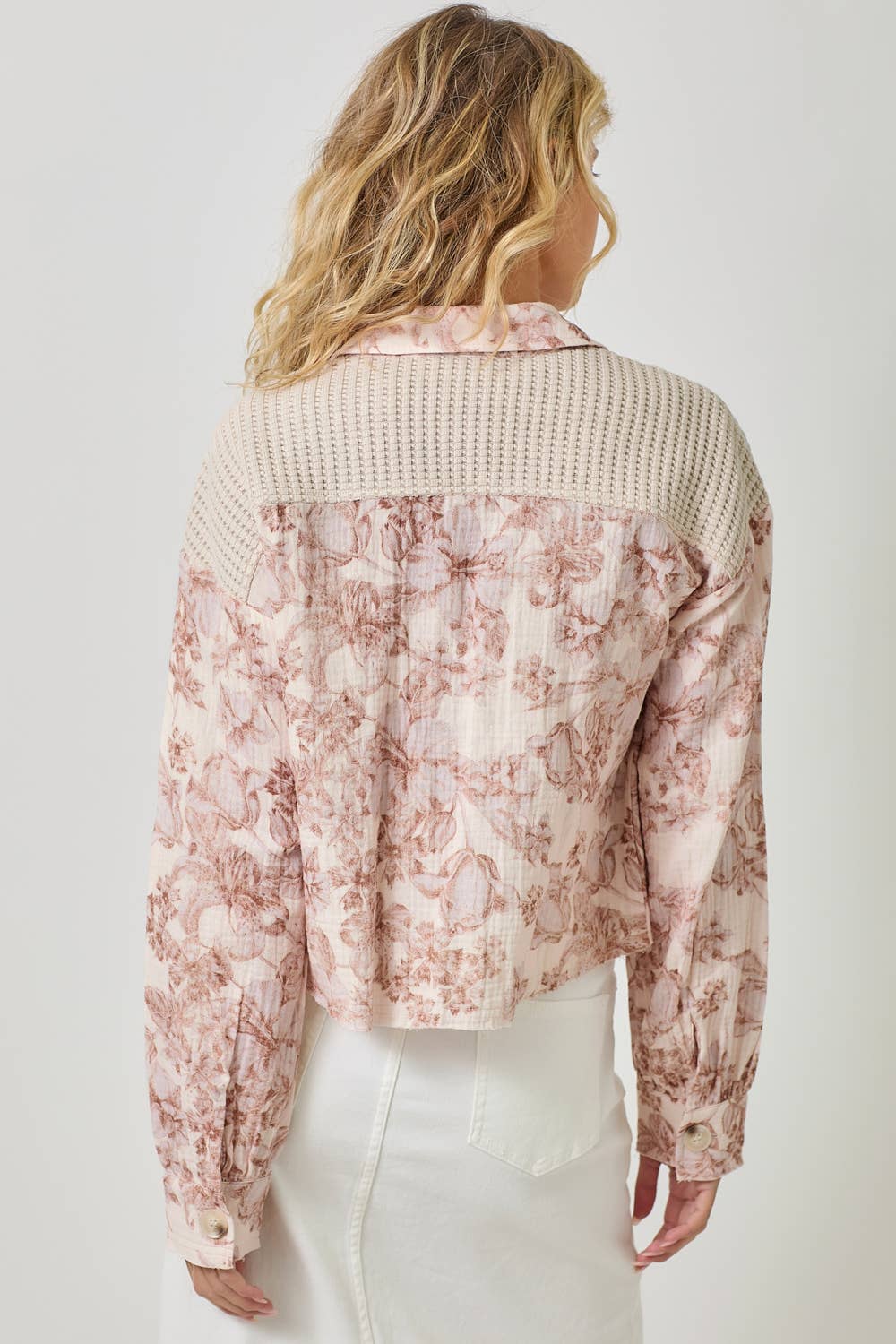 CAPPUCCINO MIXED MEDIA JACKET