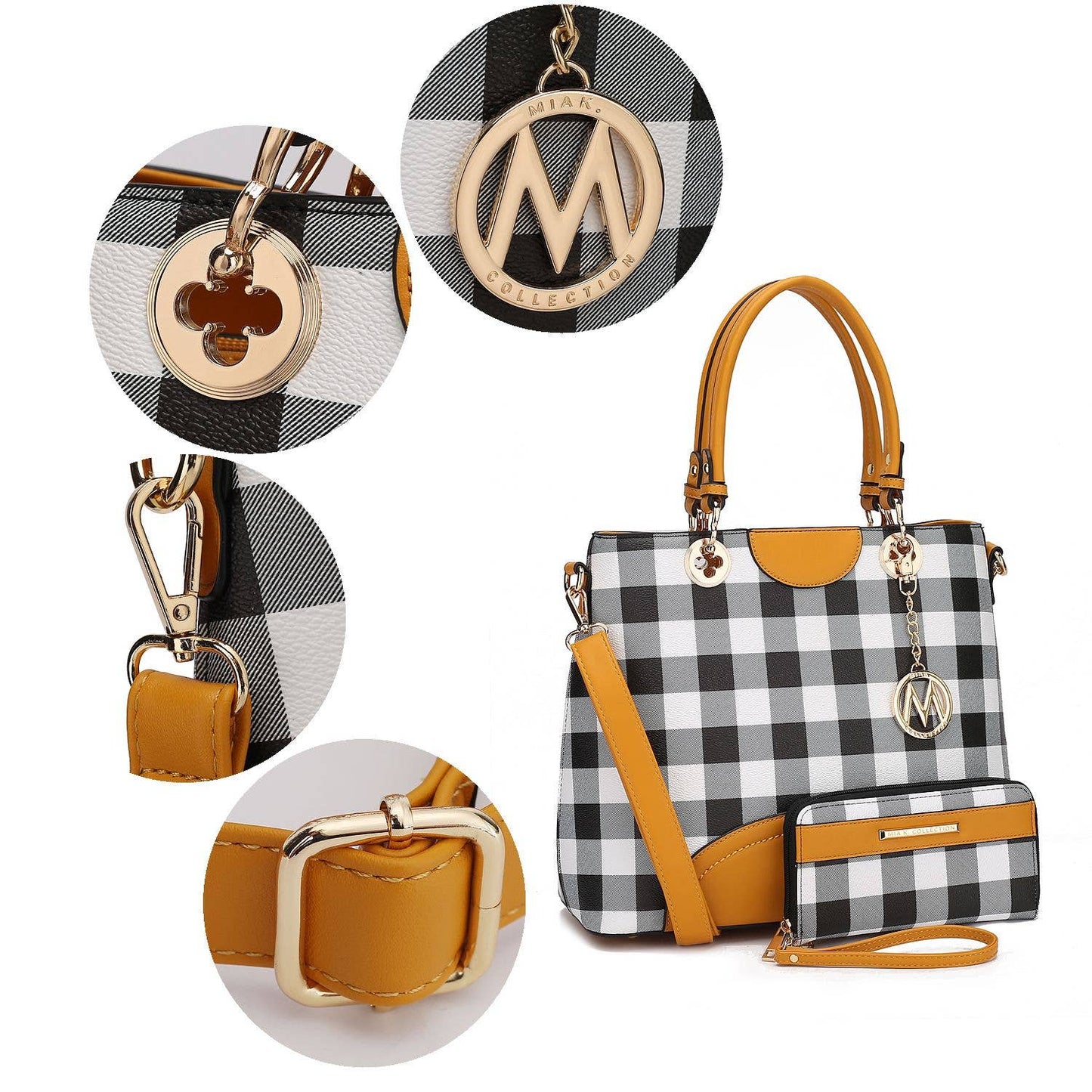 MKF NAVY CHECKER-WALLET INCLUDED