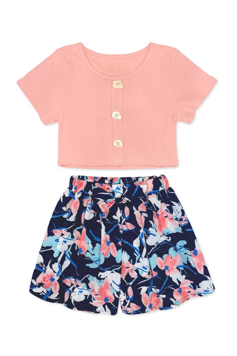SALMON 2 SKORT SET