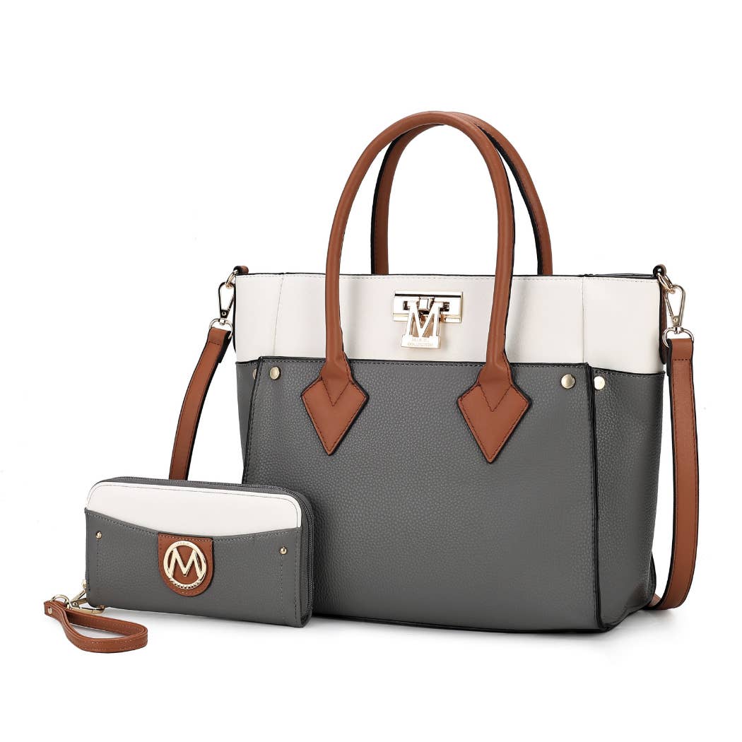 MKF GRAY BRYNLEE WITH WALLET