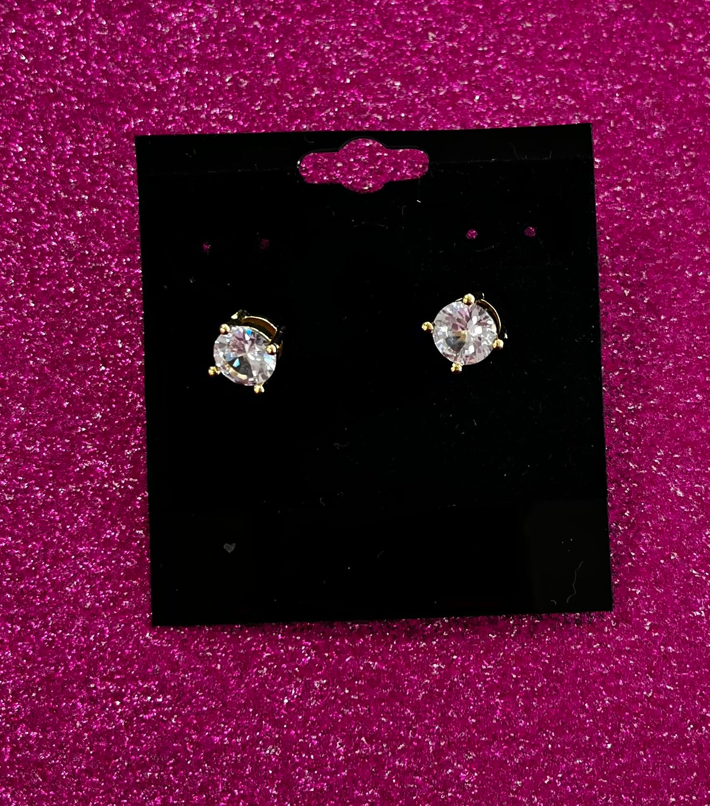 Stud Earrings Cubic Zirconia