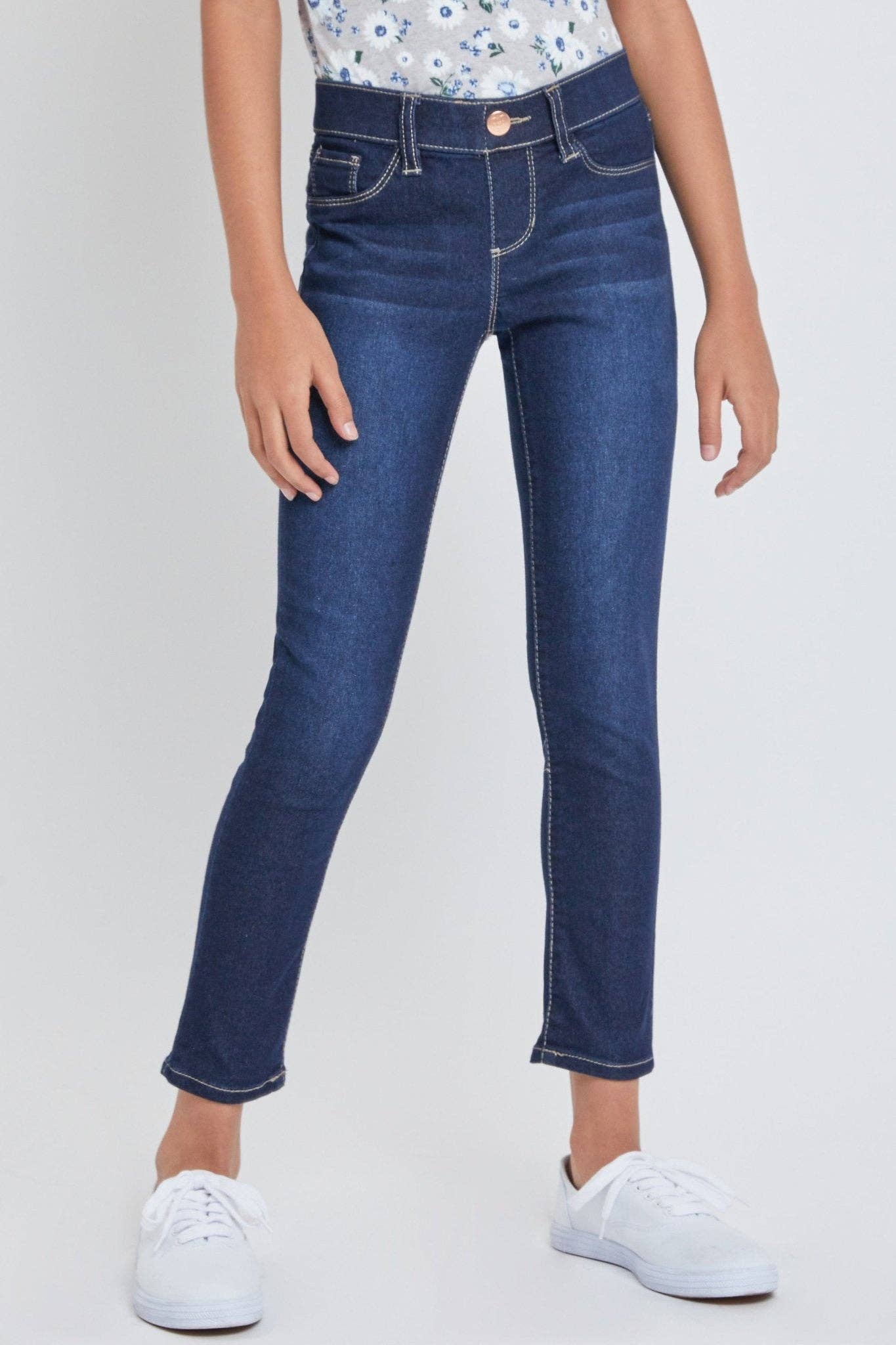 TWEEN GIRLS PULL ON SKINNY JEANS (7-14)