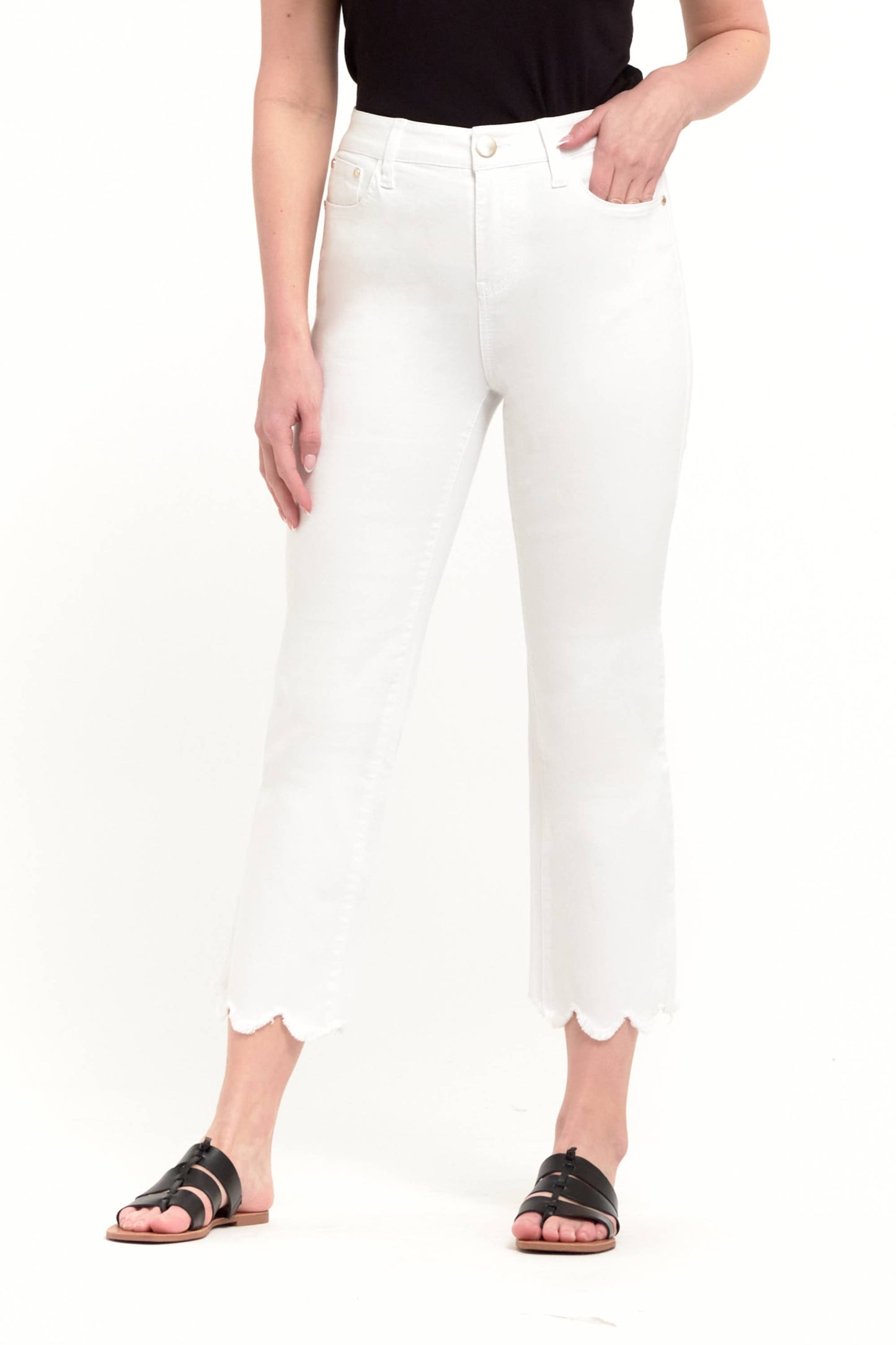 WHITE SCALLOP CROP/CAPRI