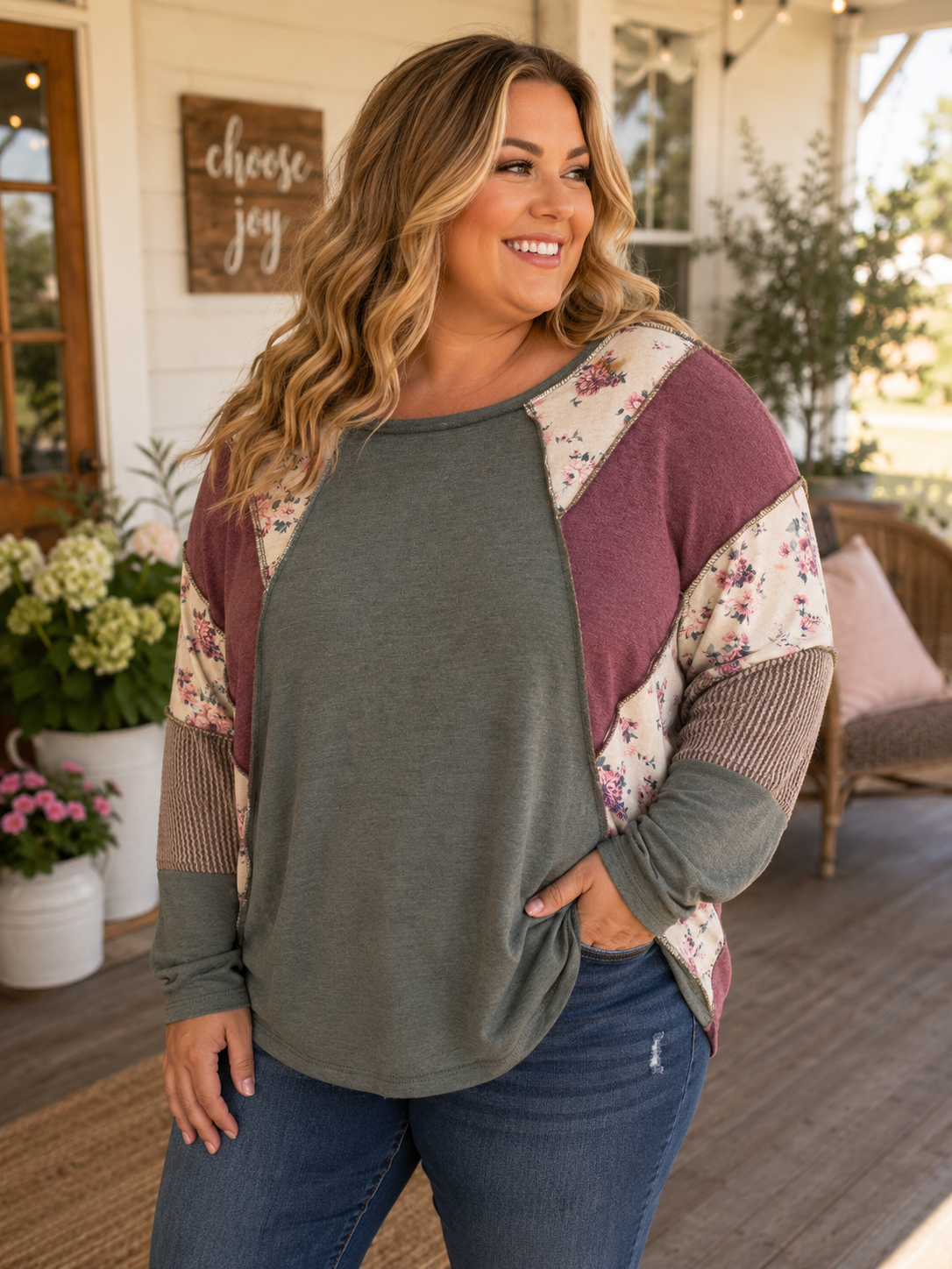 AUTUMN ROSE SWEATER