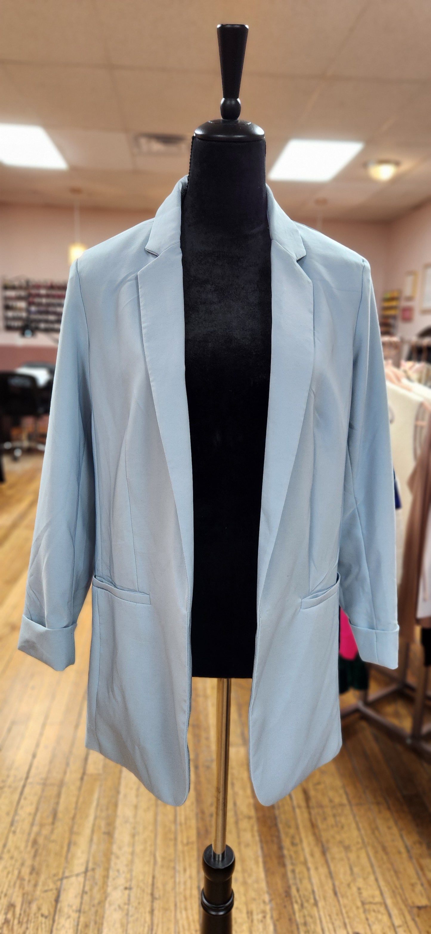 LOVE TREE BLUE BLAZER