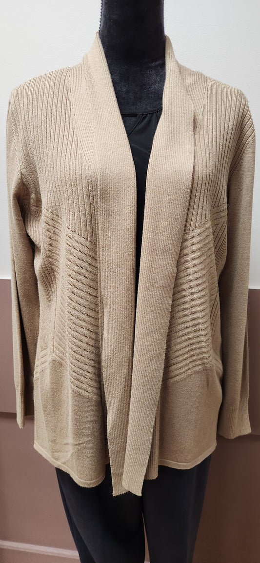 PERFECT TAN CARDIGAN