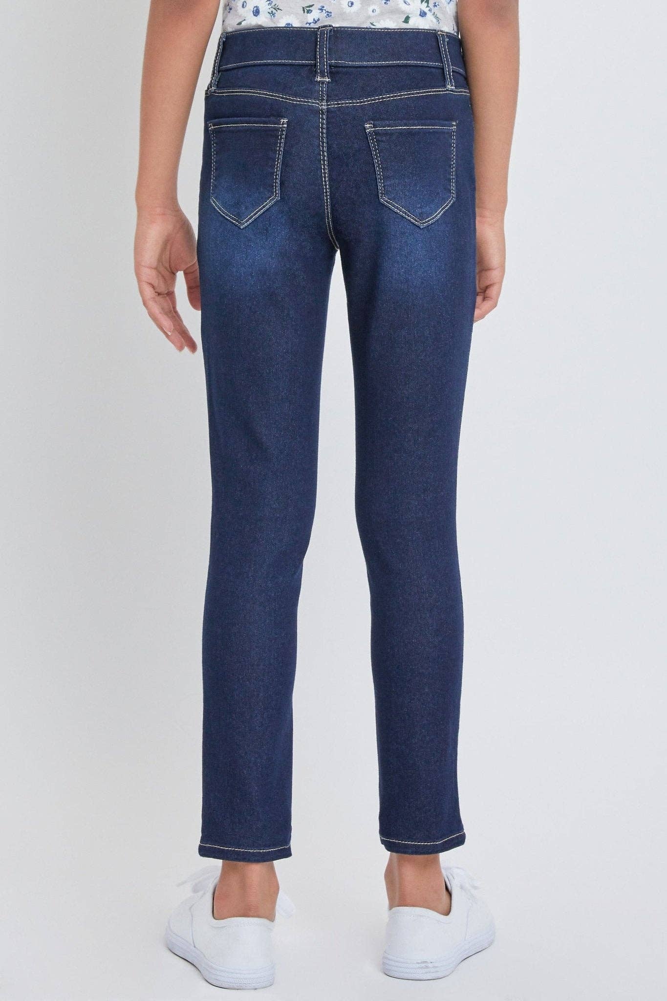 TWEEN GIRLS PULL ON SKINNY JEANS (7-14)