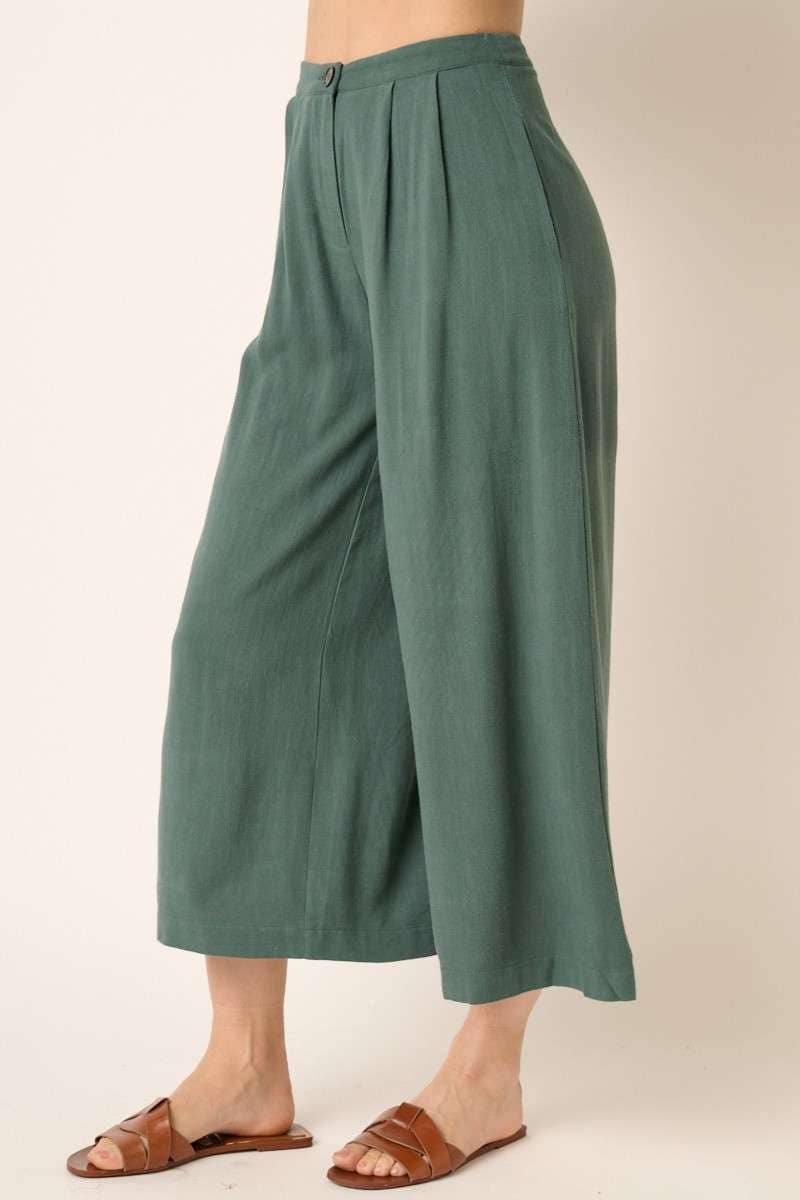 FOREST HIGH WAIST WIDE LEG PANTS