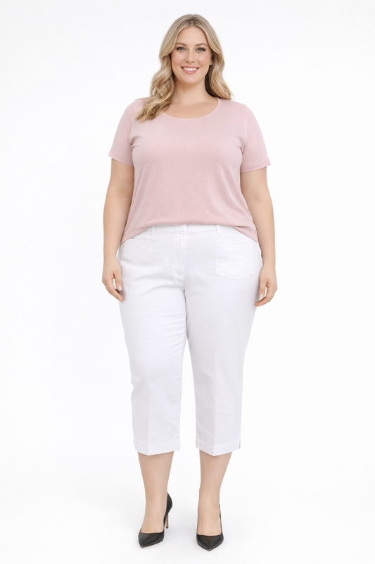 20W PULL ON WHITE CAPRI