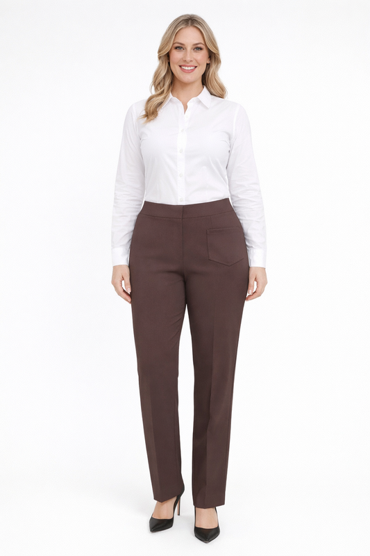 NAVY STORYBOOK DRESS PANT MISSY & PLUS