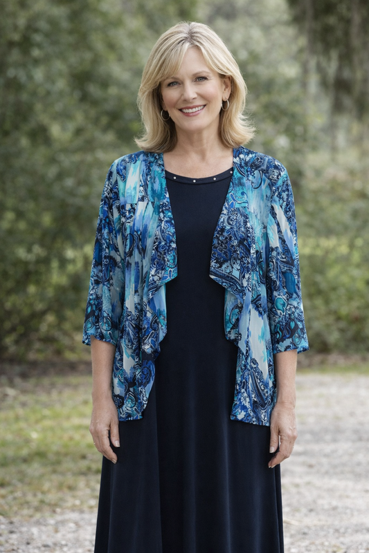 MEDIUM PHANTOMINK 2 PC MIDI DRESS