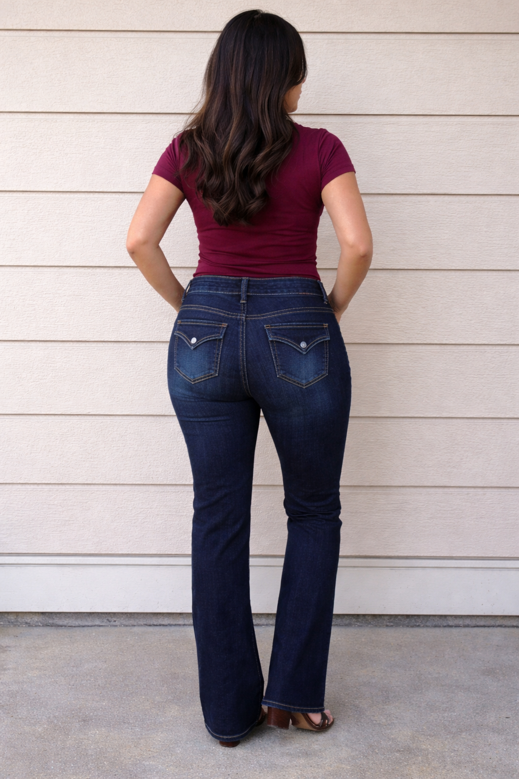 PETITE CONTOUR TUMMY CONTROL BOOTCUT 28" INSEAM