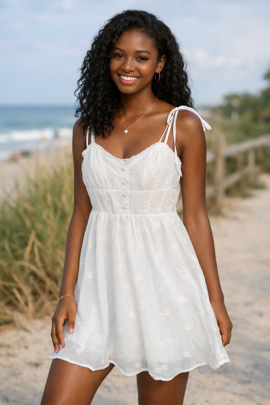 COASTAL DAISY DRESS