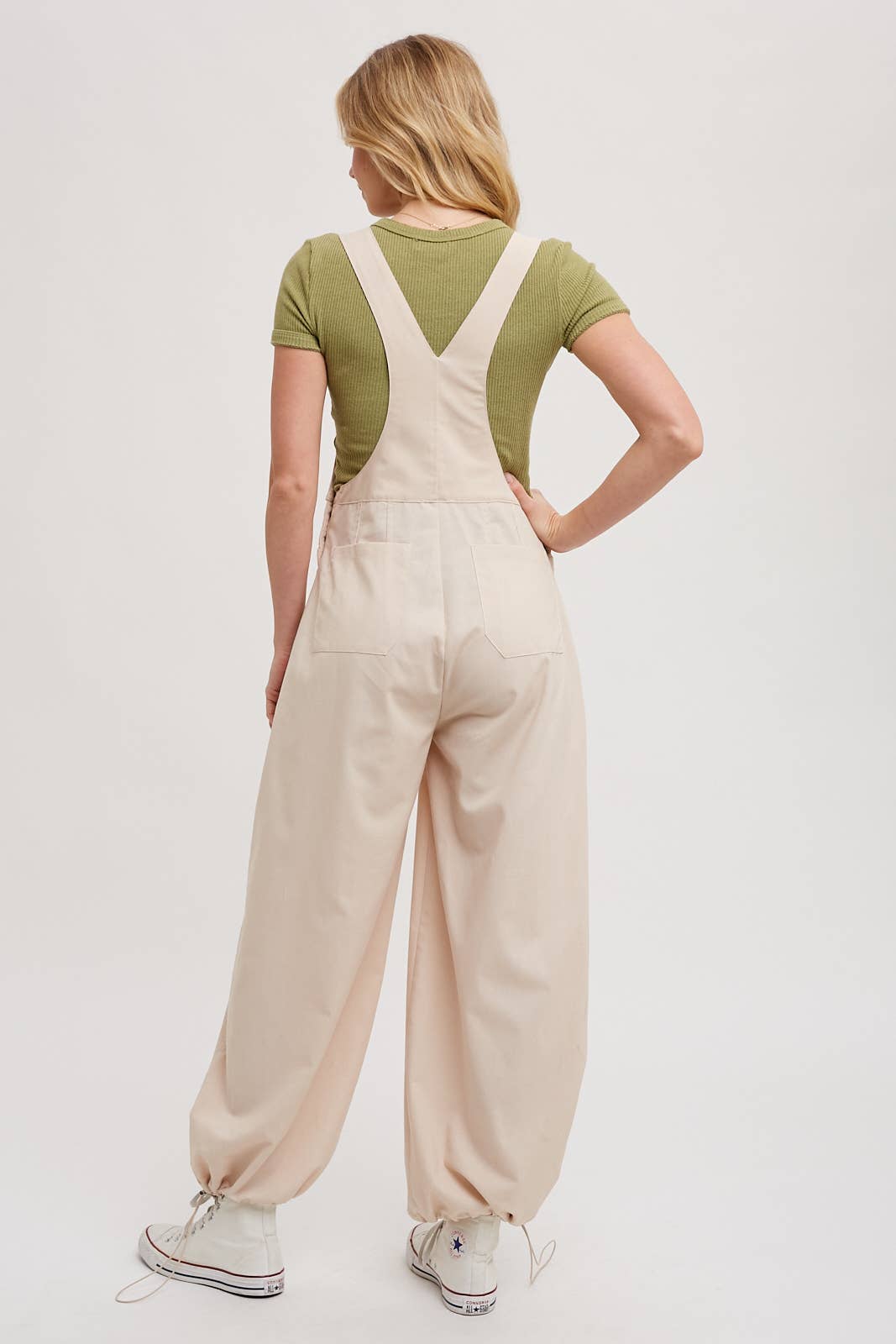 OATMEAL JUMPSUIT OVERALL