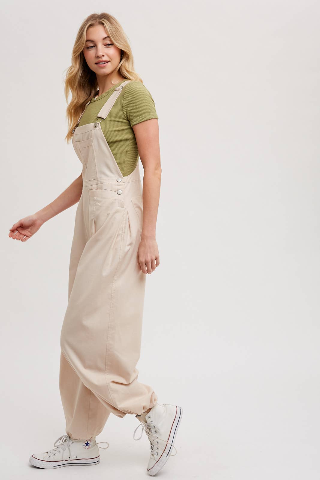 OATMEAL JUMPSUIT OVERALL