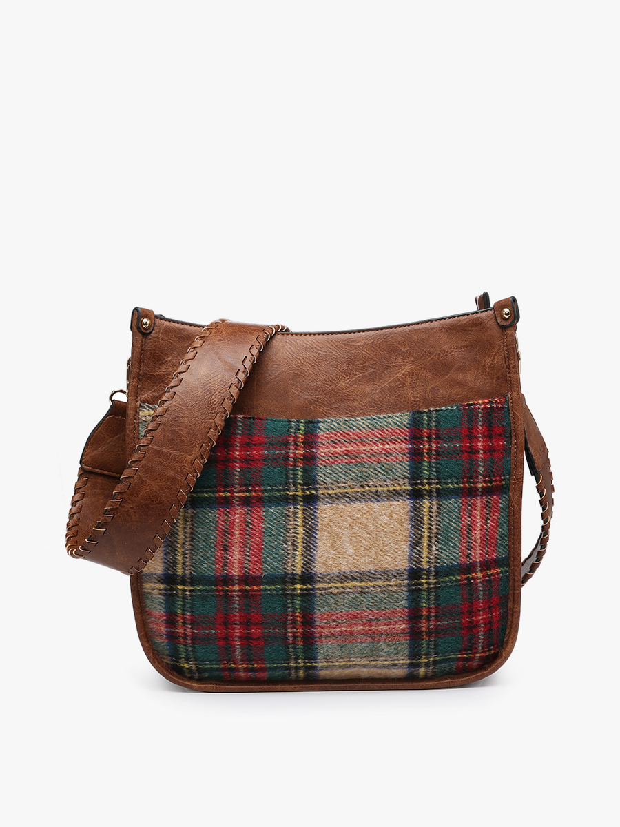 TARTAN CHLOE PLAID CROSSBODY WITH GUITAR STRAP