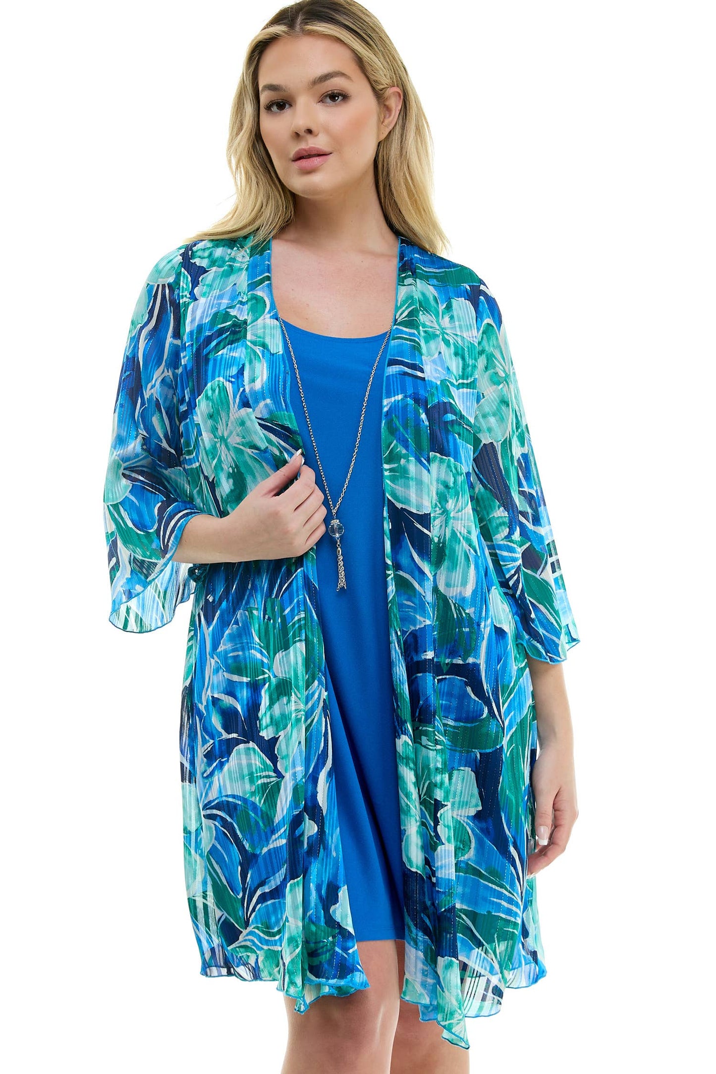 AZURE ESCAPE 3 PIECE PLUS DRESS