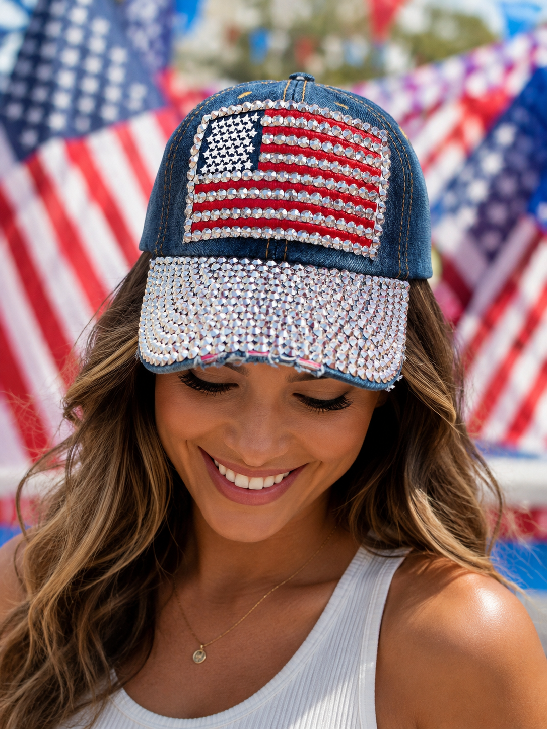 AMERICANA GLITZ HAT