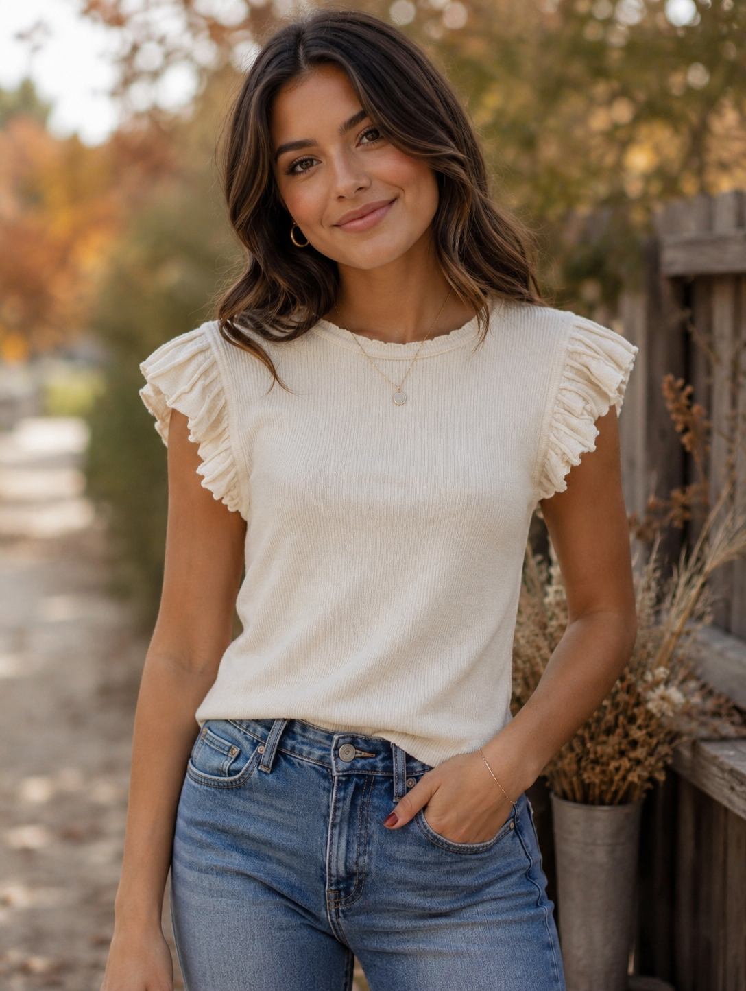 IVORY GRACE TOP