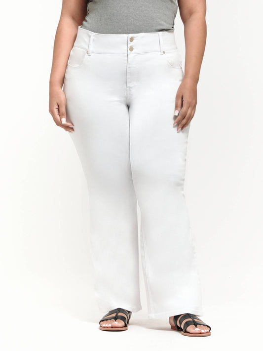 PLUS WHITE 30"  FIT & LIFT FLARE