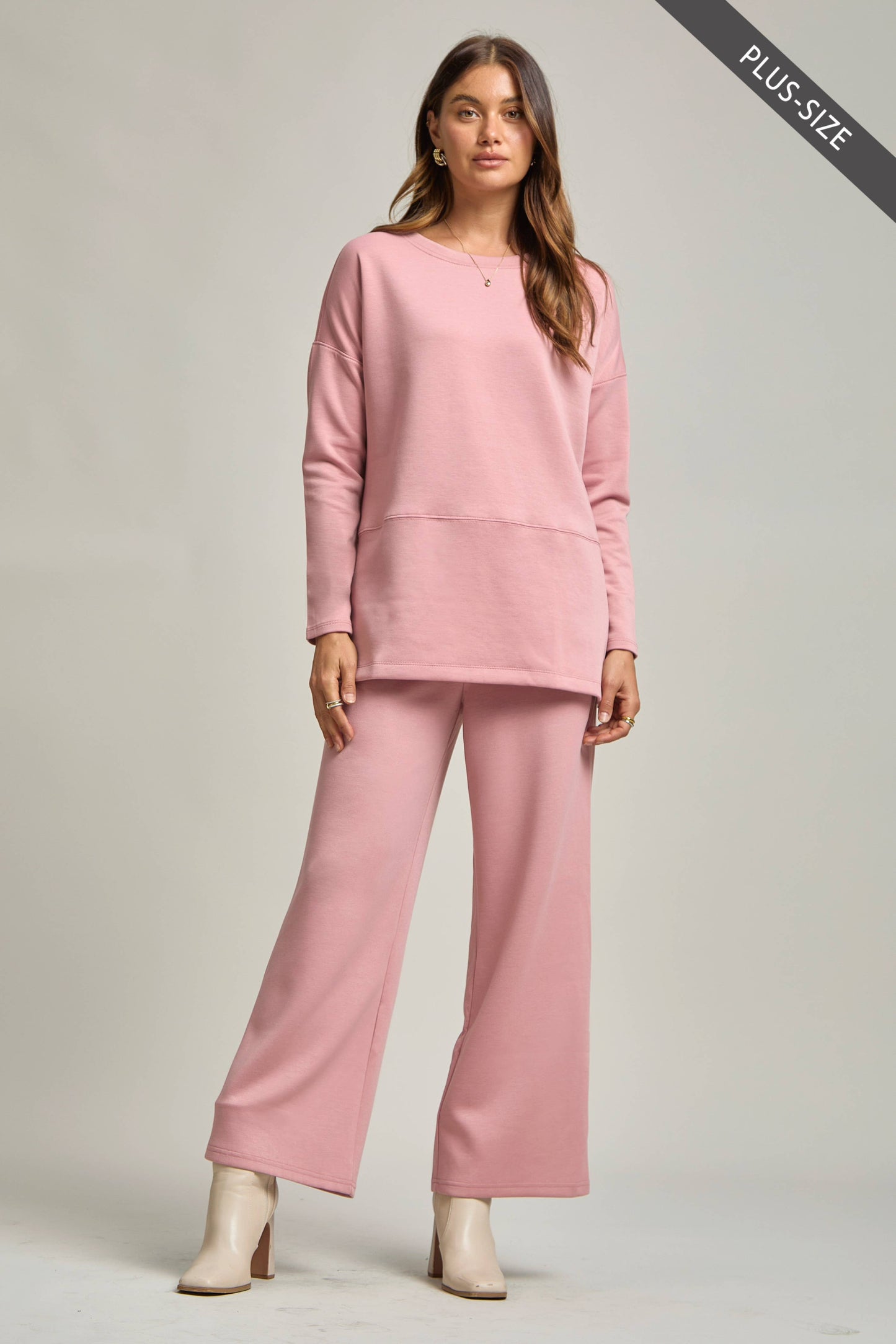 PLUS 3XL MAUVE TRAVEL SET