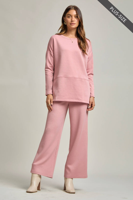 PLUS 3XL MAUVE TRAVEL SET