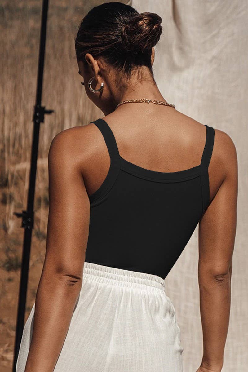 BLACK CROP TOP