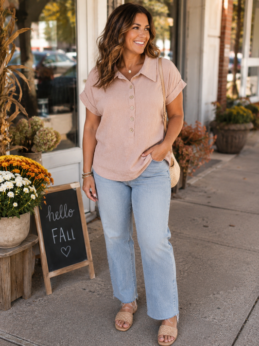 BLUSHING BREEZE TOP