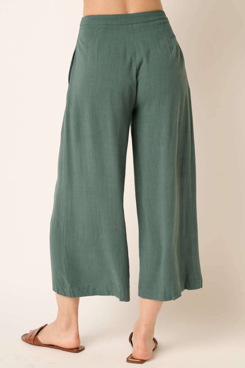 FOREST HIGH WAIST WIDE LEG PANTS