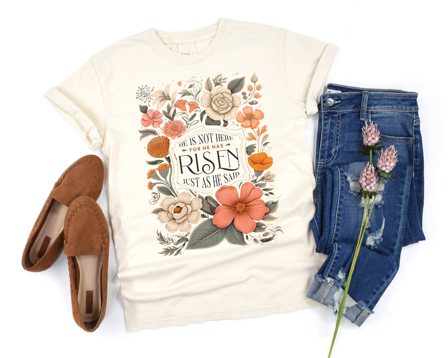 HE IS RISEN TEE