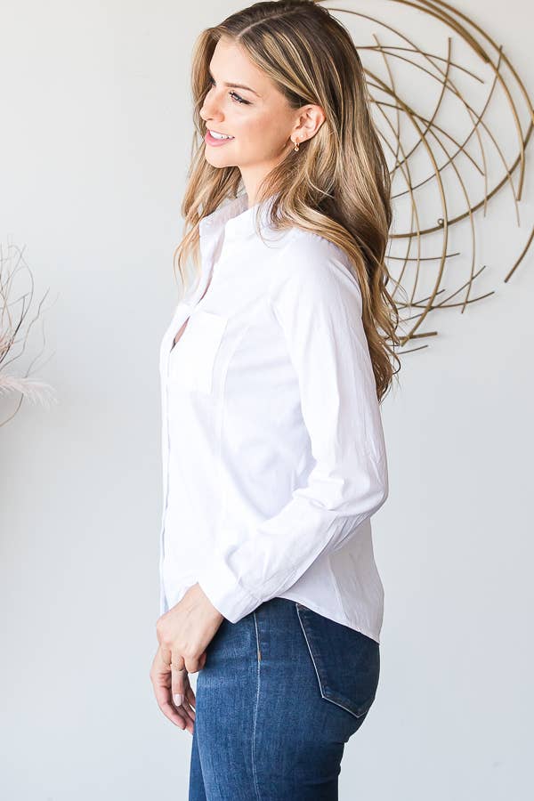 WHITE OXFORD