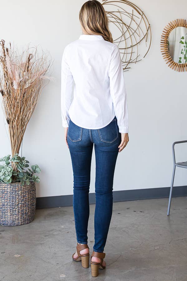 WHITE OXFORD